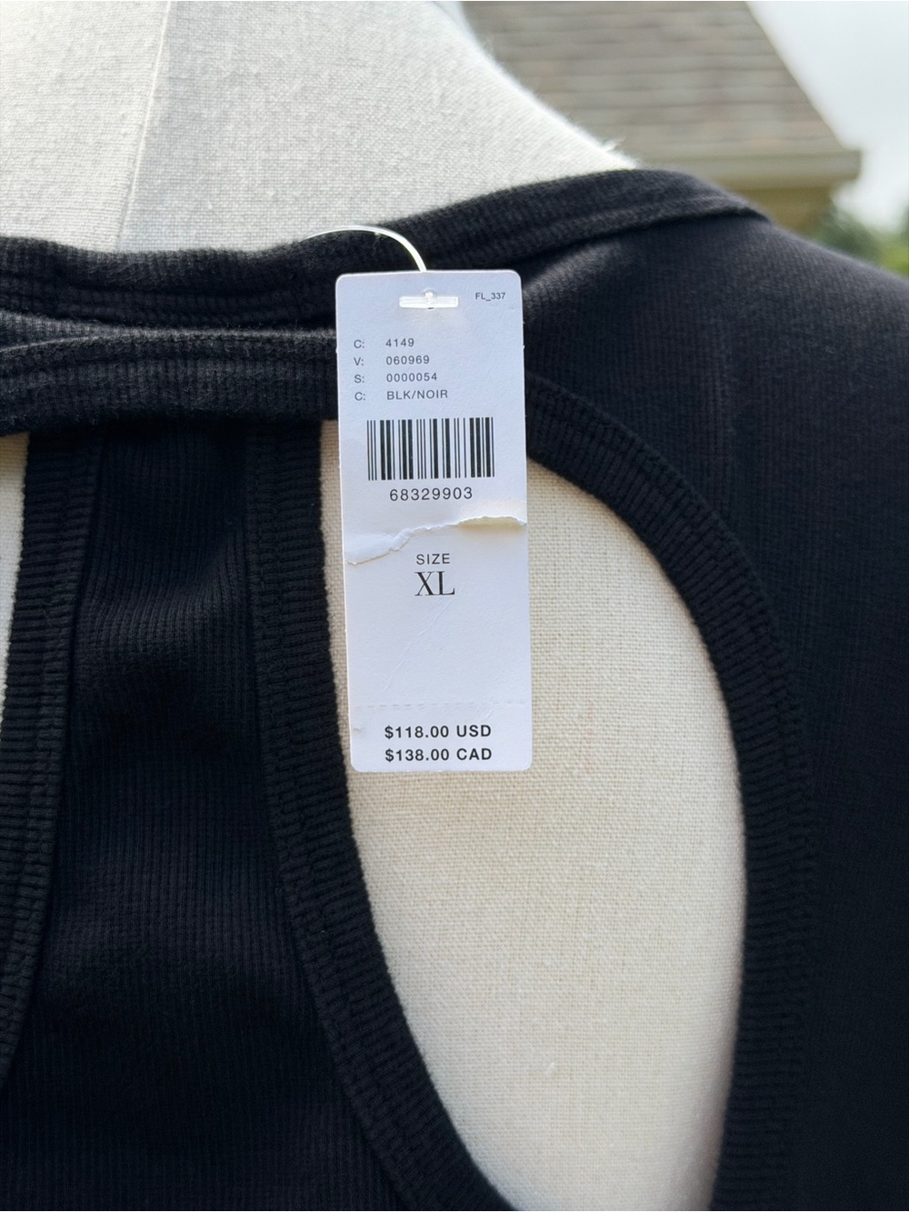 NEW Anthropologie T.La Layered Cutout Harness Black Dress Minimalist Capsule XL - Picture 8 of 13